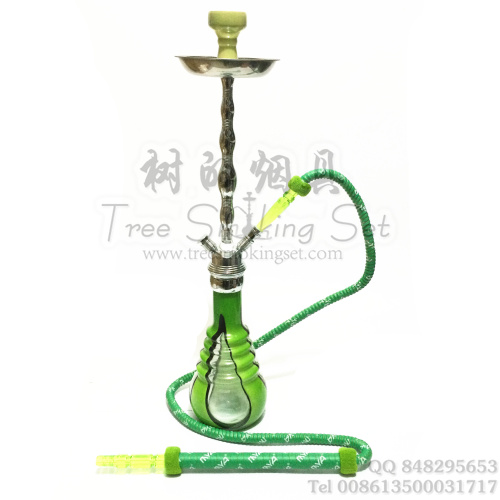 阿拉伯水烟壶绿色单管
